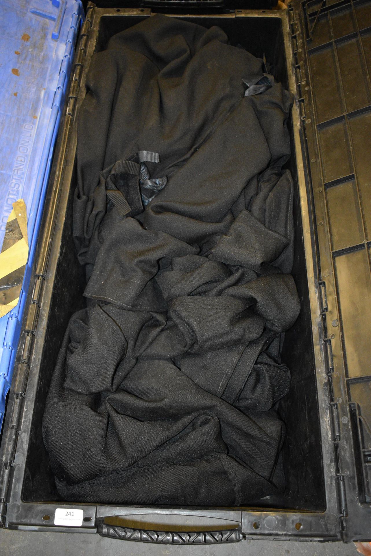 *Plastic Crate Containing Blackout Lining