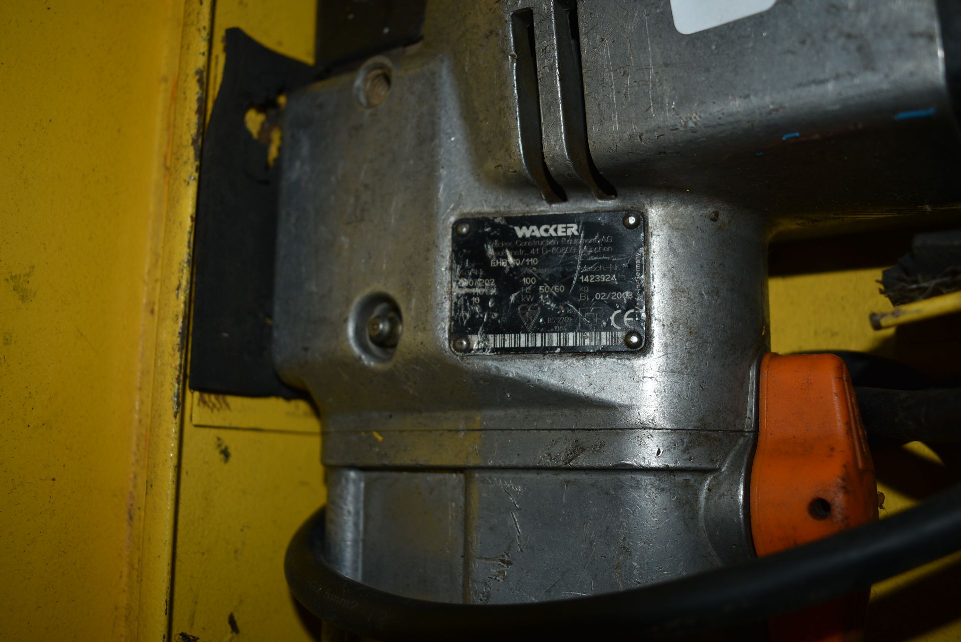 *Wacker 110v Breaker - Image 2 of 2