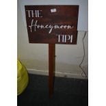 *Honeymoon Tipi Sign