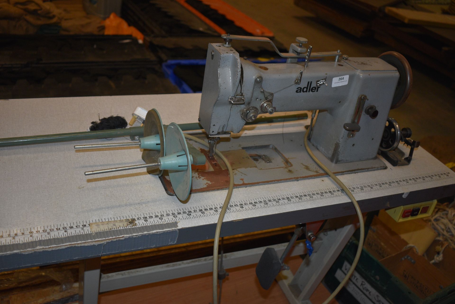*Adler 167-63 Industrial Sewing Machine (single phase)