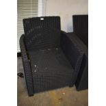 *Black Rattan Chair