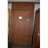 *Pair of Plywood Clad Doors with Surrounds 8ft high x 4ft wide each