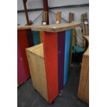 *Event Bar with Rainbow Painted Panel Front