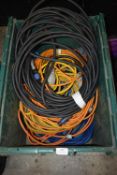 *Assorted 110v and 240v Power Cables