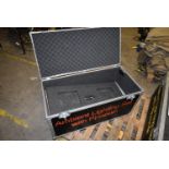 *Heavy Duty Aluminium Flight Case with Hinged Lid 94x45x46cm