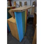 *Event Bar with Rainbow Painted Panel Front