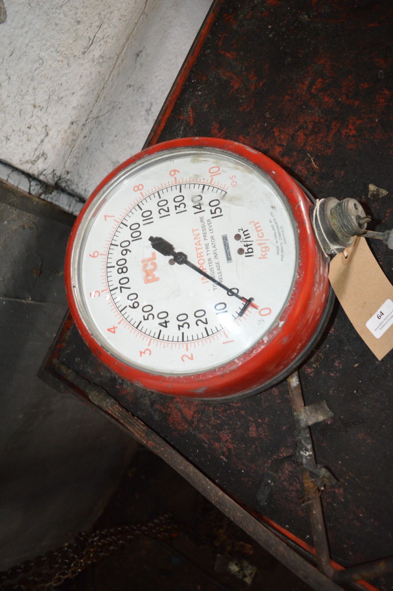 Pressure Gauge ~10” diameter - Image 2 of 2