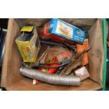 Box of Brake Parts, Filter, etc. for Older Vehicles