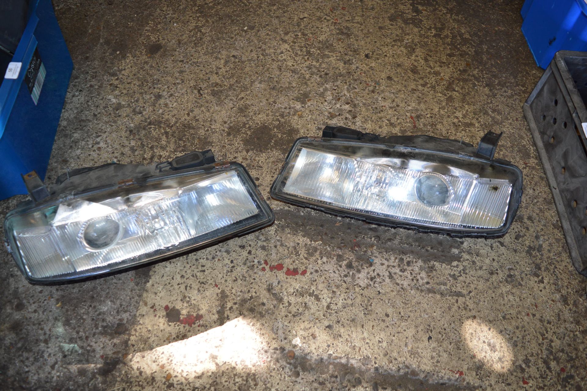 Pair of Vauxhall Calibra Headlamps
