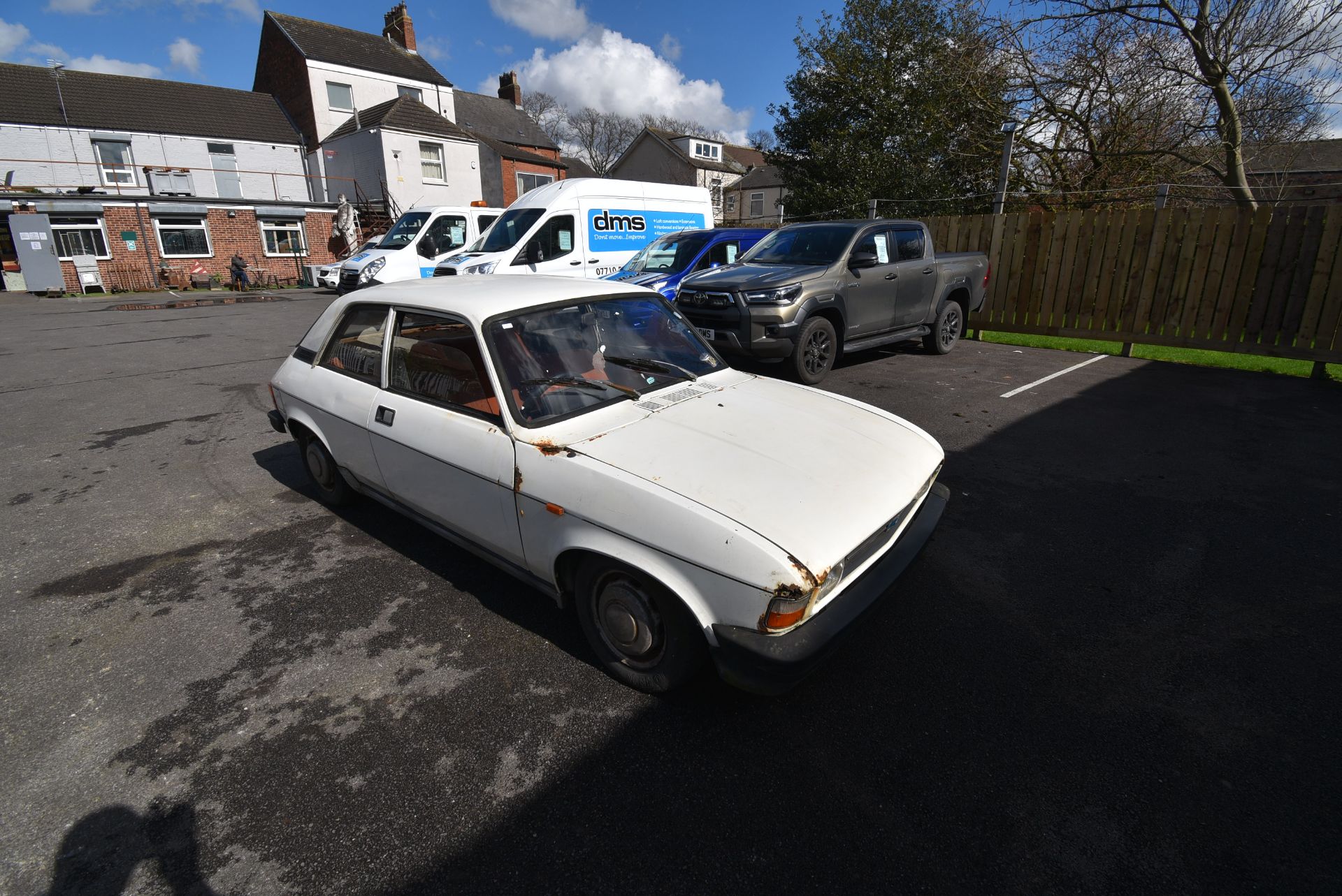 Austin Allegro, Reg: YRH 761X, Mileage Showing 22981 Miles