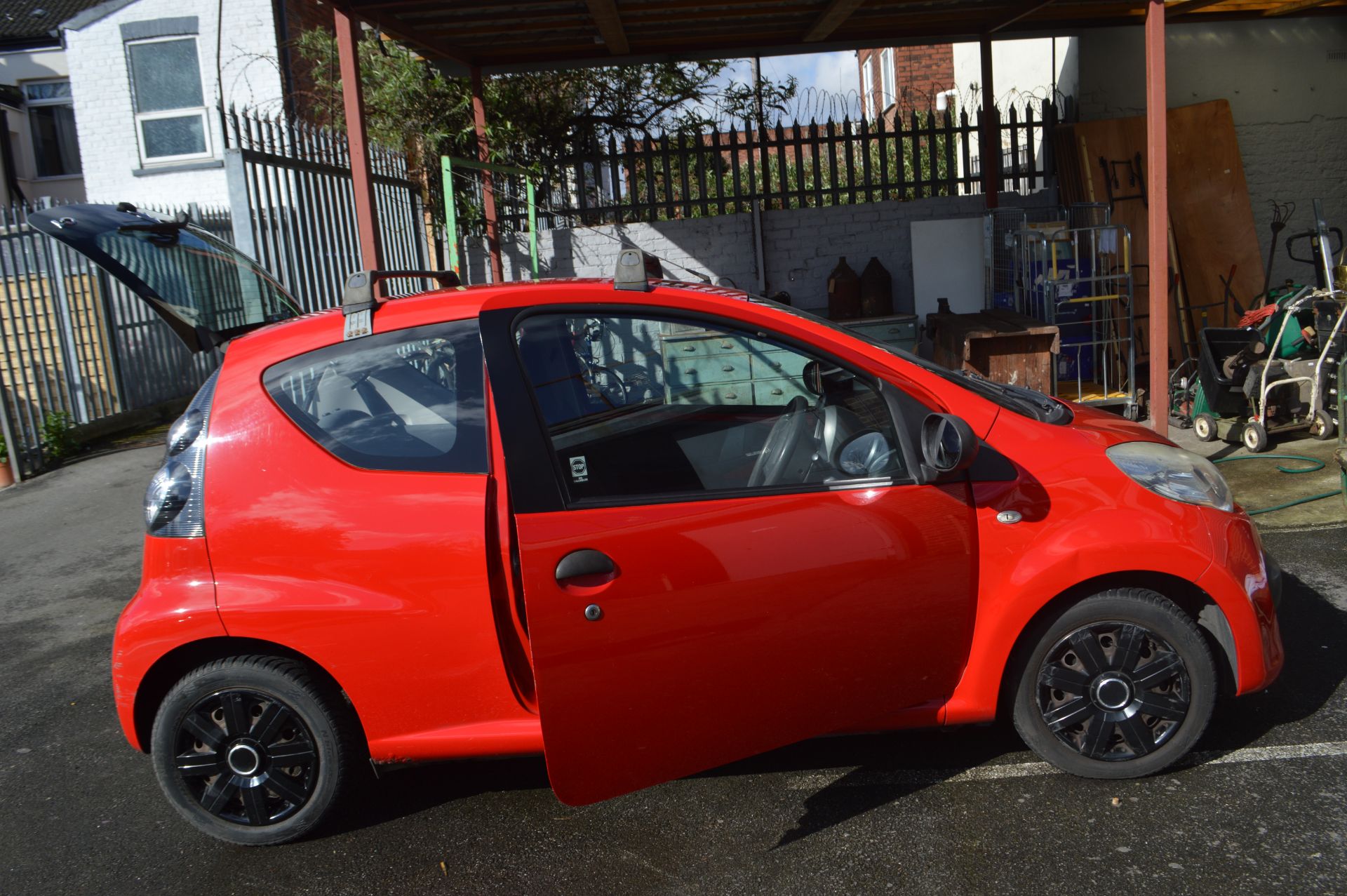 Citroen C1 (red), Reg: YH57 KWF, Mileage 131571 Miles - Image 2 of 12