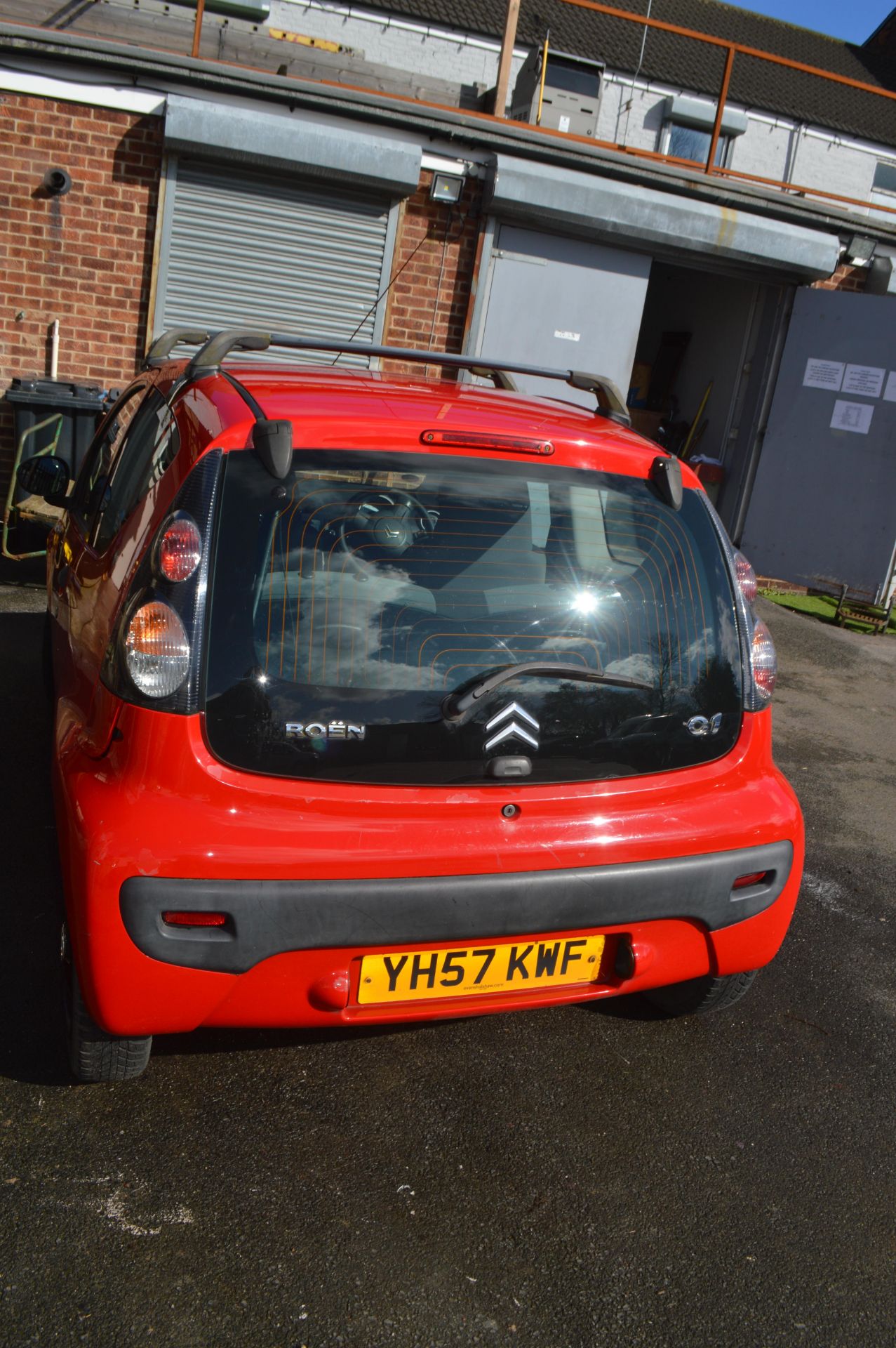 Citroen C1 (red), Reg: YH57 KWF, Mileage 131571 Miles - Image 3 of 12