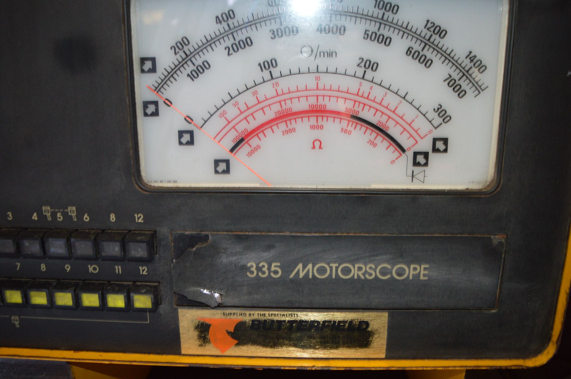 Crypton Diagnostics Centre 335/FA10245 Motor Scope 1984 with Instruction Manual - Image 2 of 5