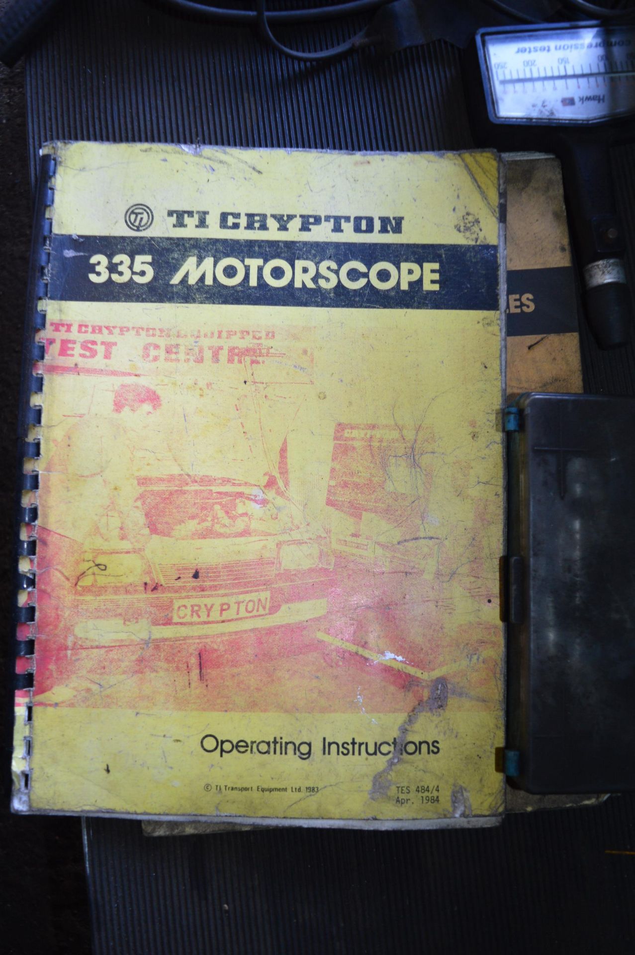 Crypton Diagnostics Centre 335/FA10245 Motor Scope 1984 with Instruction Manual - Image 4 of 5