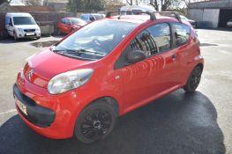 Citroen C1 (red), Reg: YH57 KWF, Mileage 131571 Miles