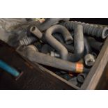 Box of Assorted Water Hoses for Older Vehicles and Classic Cars