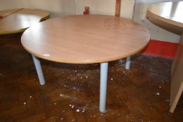 *Circular Table 110cm Diameter x 54cm high