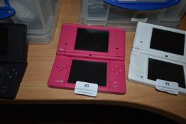 *Nintendo DS (pink)