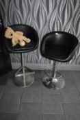Two Gas-Lift barstools