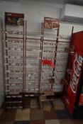 Four Prymat Dried Goods Display Racks