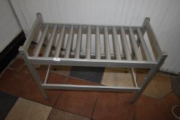 Low Aluminium Shelving Unit