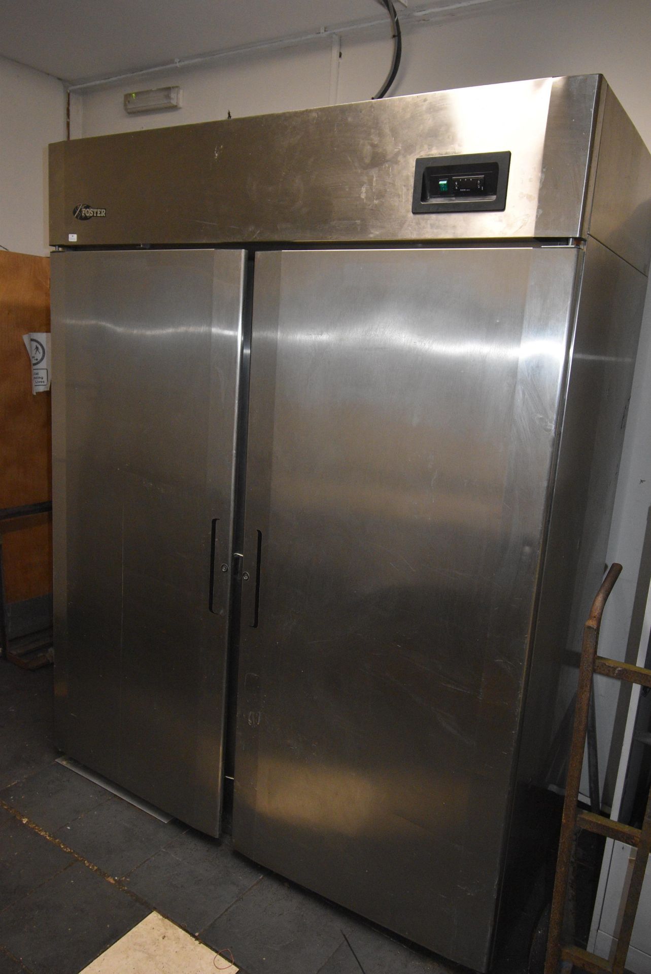 Foster Stainless Steel Two Door Refrigerator Model: GRL2H, Single Phase