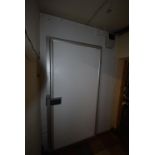 Portiso Walk-In Cold Room with Eliwell Coal Face Control Unit, and Aluminium Rack (external
