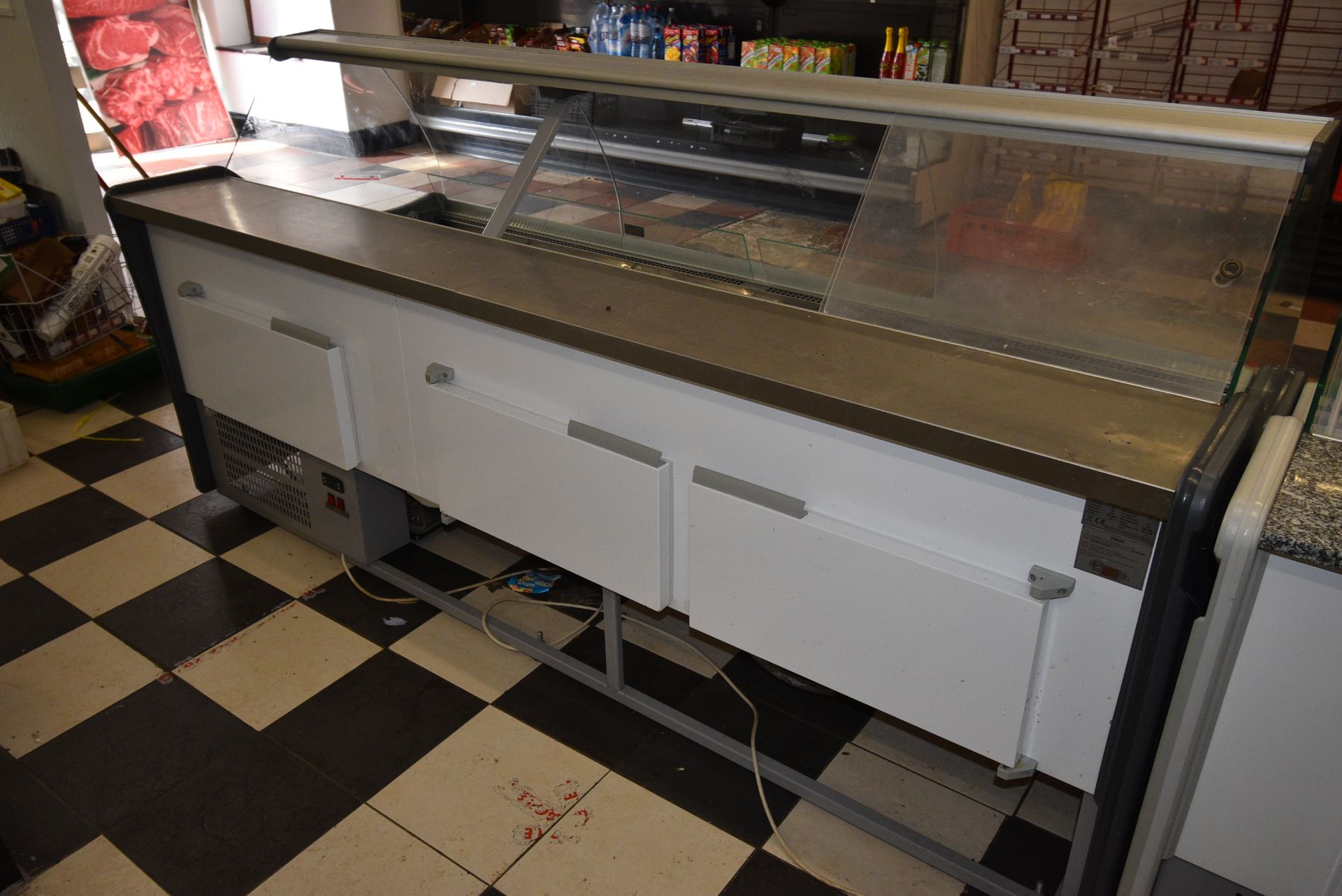 Bochnia Cebea Refrigerated Server Over Counter with Stainless Steel Top and Three Storage Lockers - Image 3 of 4