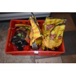 Plastic Crate Containing Charcoal Brickettes