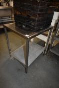 Stainless Steel Two Tier Appliance Stand 53x50x70cm