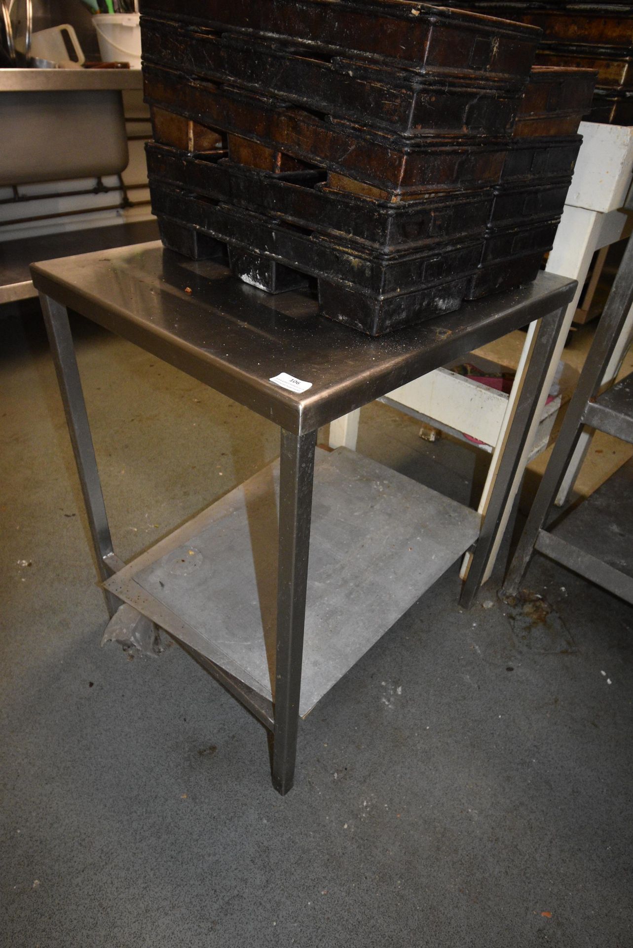 Stainless Steel Two Tier Appliance Stand 53x50x70cm