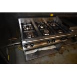 Commercial Six Burner Gas Cooker