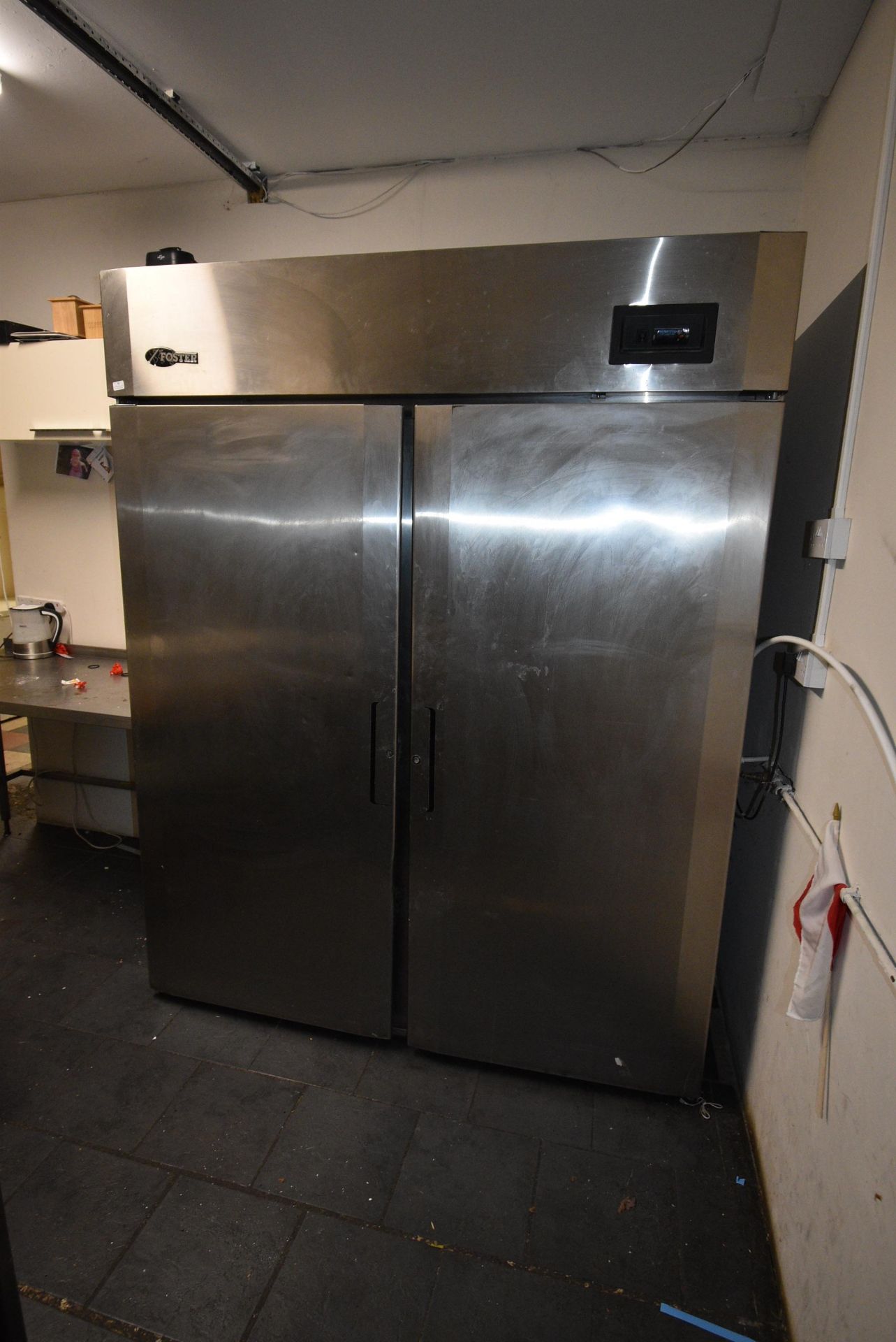 Foster Stainless Steel Two Door Refrigerator Model: GRL2H, Single Phase