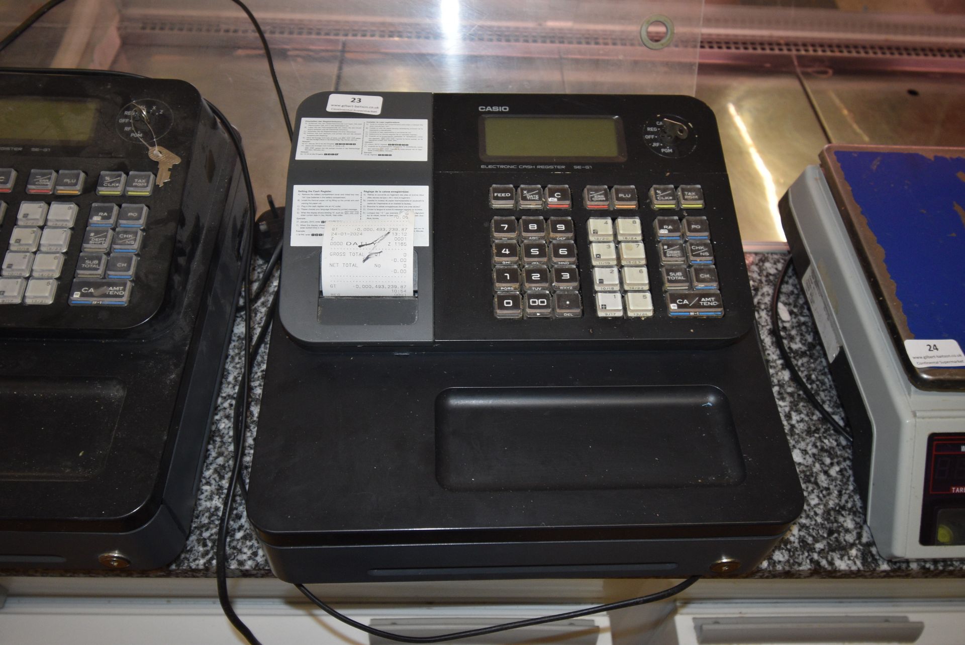 Casio Electronic Cash Register Model SE-G1