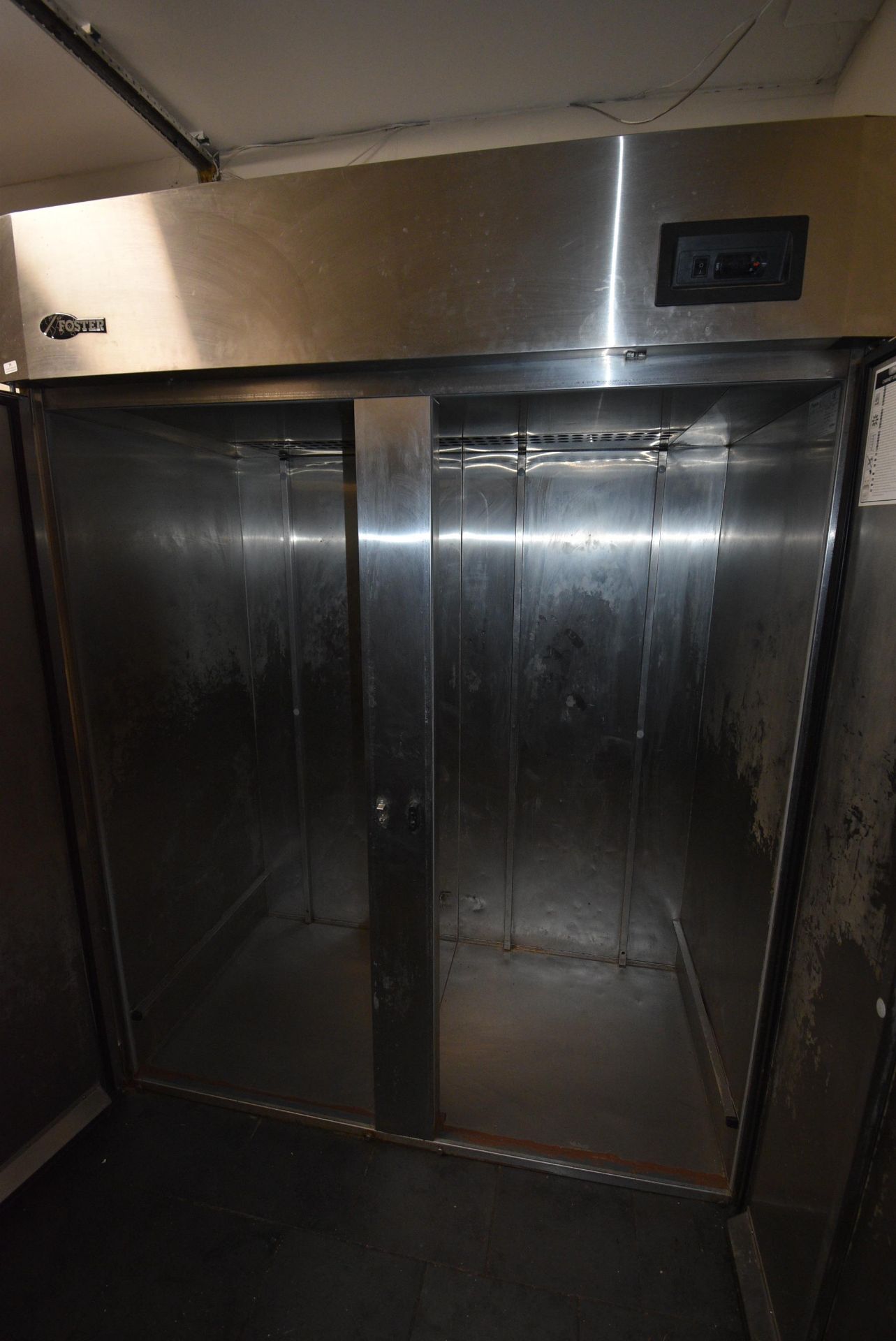Foster Stainless Steel Two Door Refrigerator Model: GRL2H, Single Phase - Bild 2 aus 3