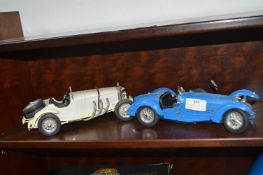 Two Model Vintage Cars