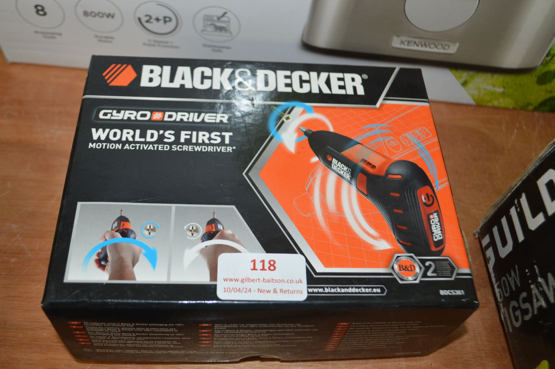 Black & Decker Gyro Driver Motion Activated Screwdriver