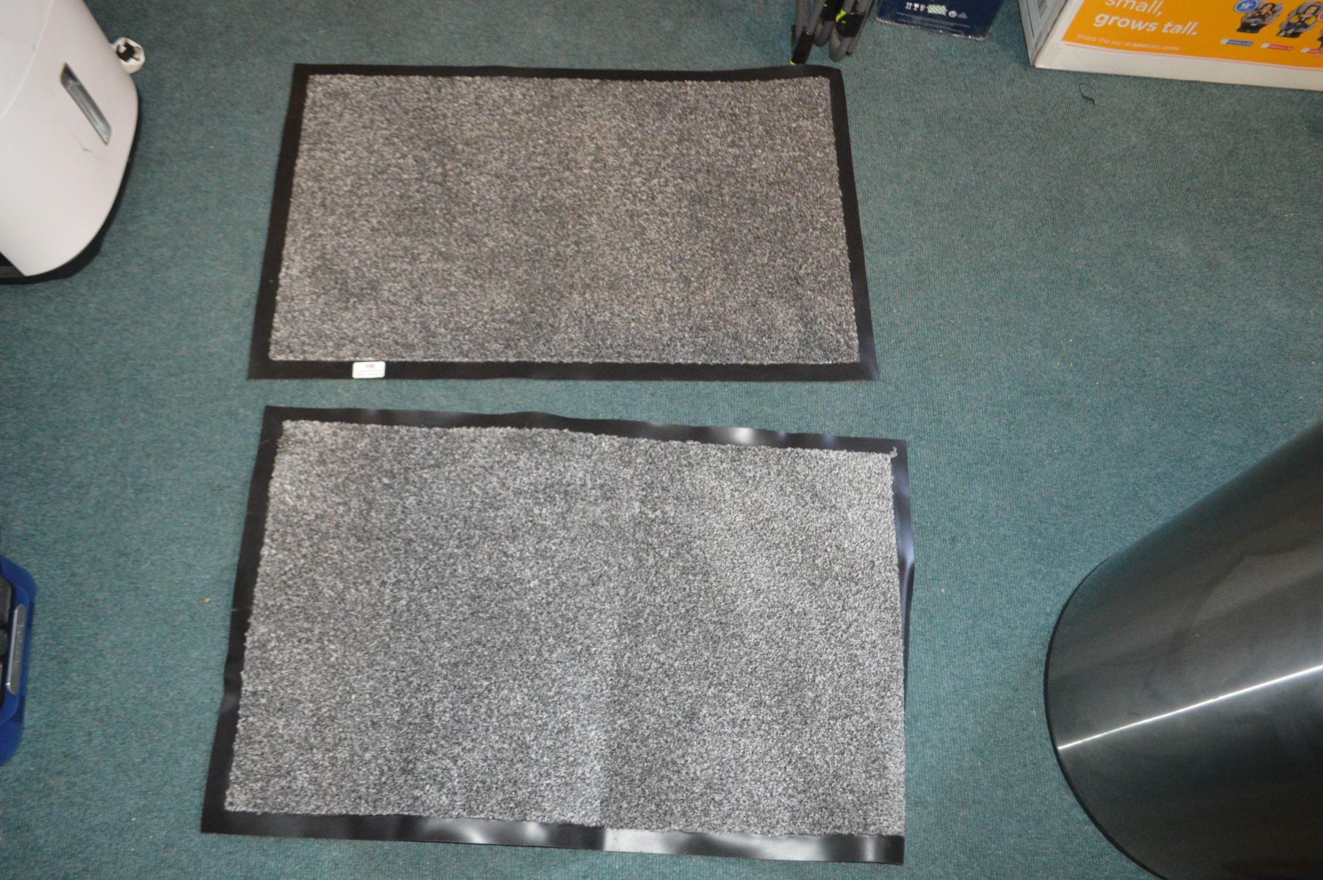 *Two Non-Slip Floor Mats