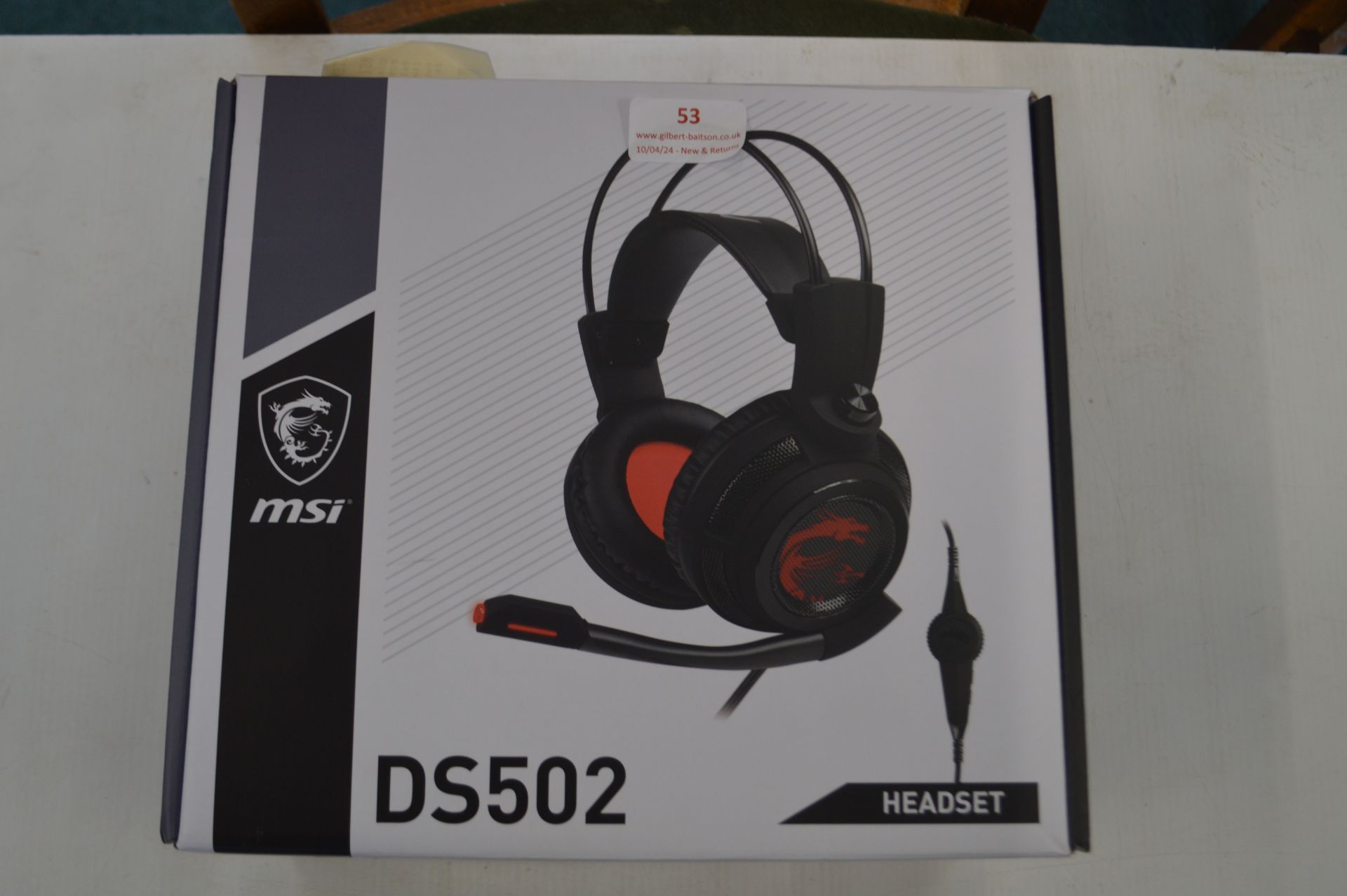 *MSI DS502 Gaming Headset