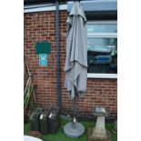 Garden Parasol with Stand