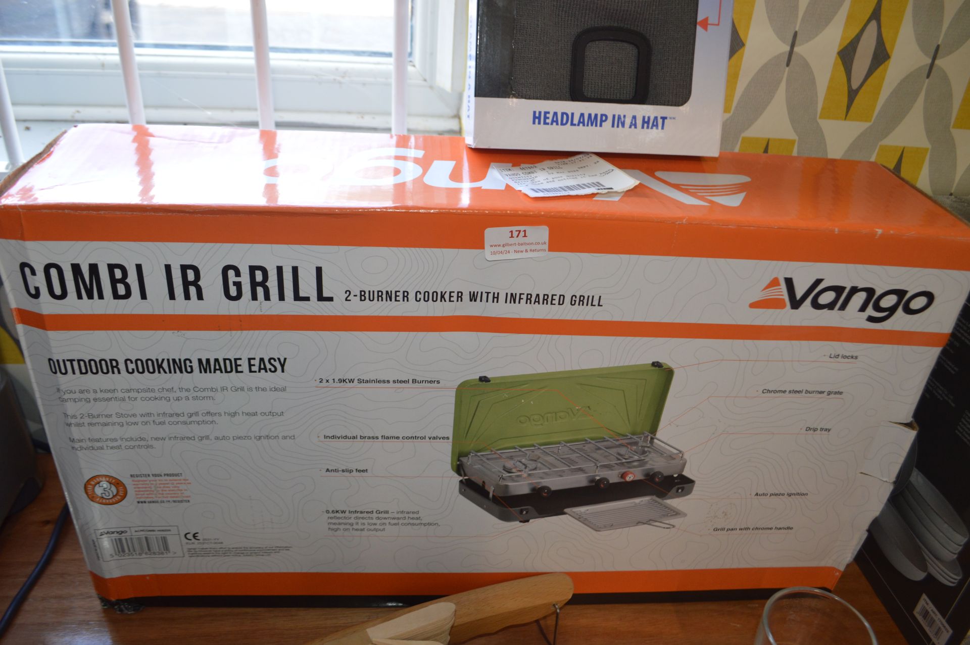 *Van Go Combi Infrared Grill