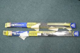 *Two packs of Michelin 24” Hydro Edge Windscreen Wipers