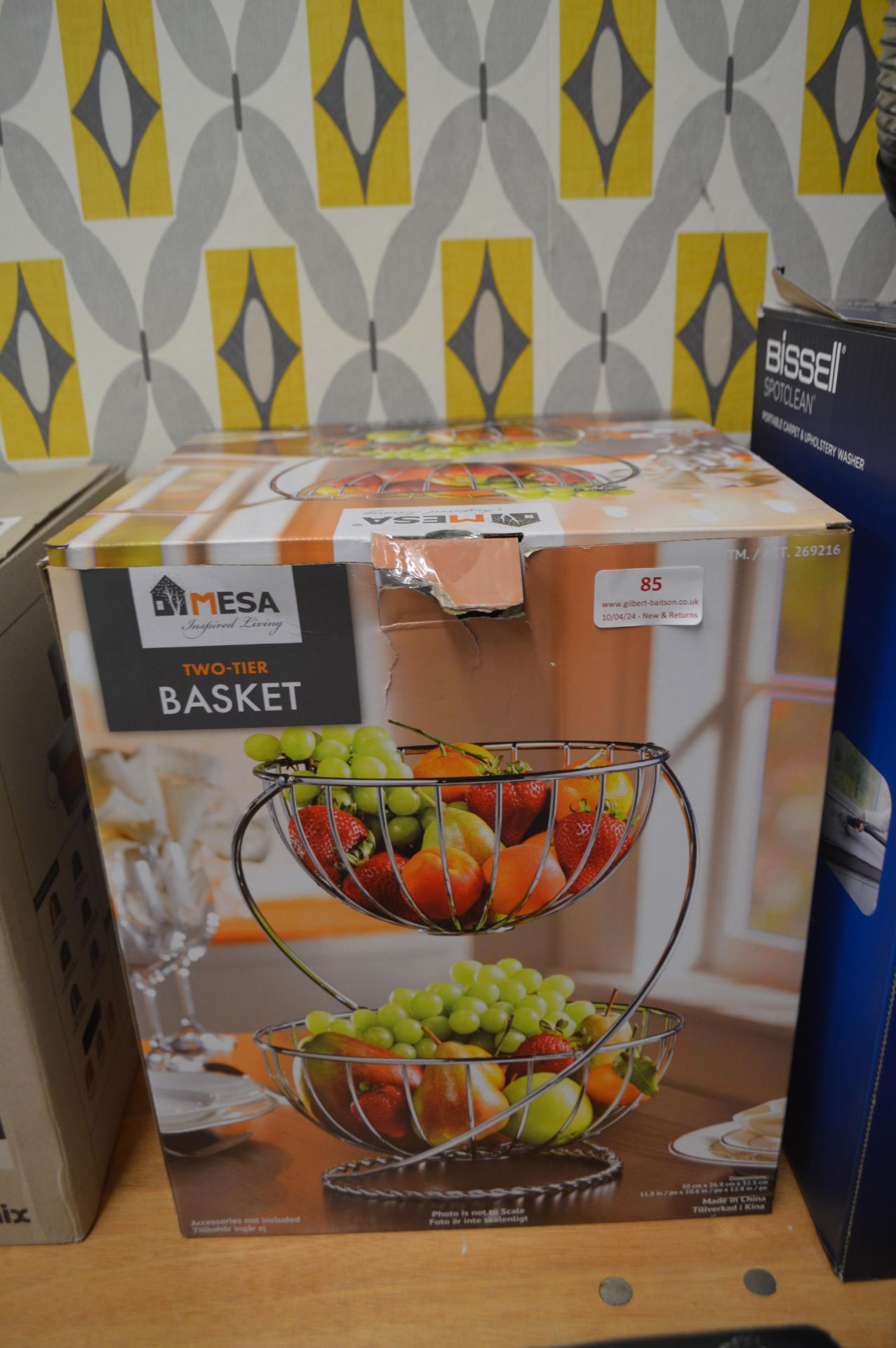 *Mesa Two Tier Fruit Basket