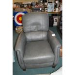 *Synergy Leather Push Back Armchair