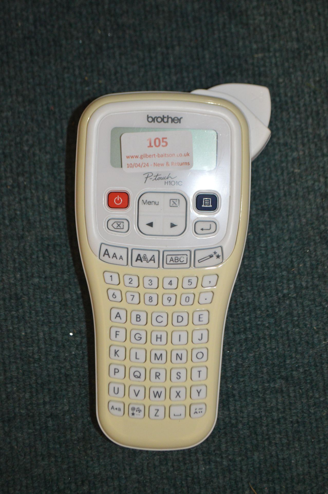 *Brother P Touch H101C Label Machine