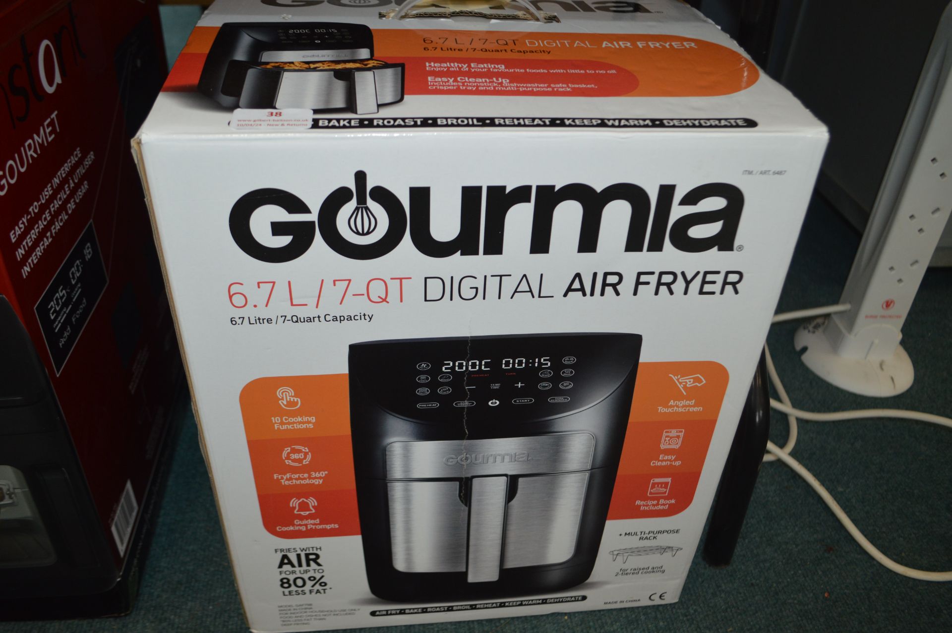 Gourmia 6.7L Digital Air Fryer