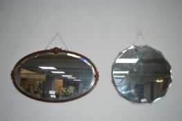 Two Vintage Mirrors