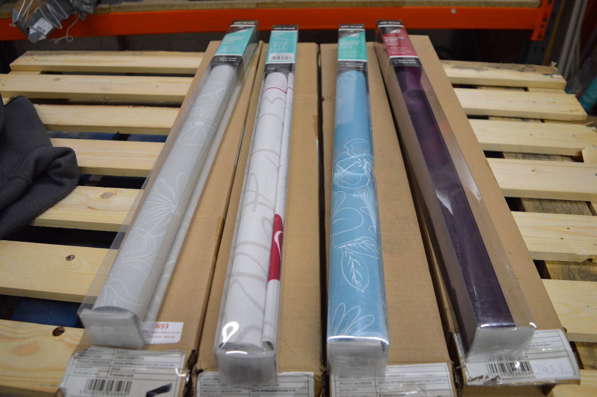 *Eight Assorted Blackout Blinds 60x170cm