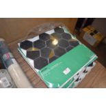 *~12 Packs of Black Wall Tiles