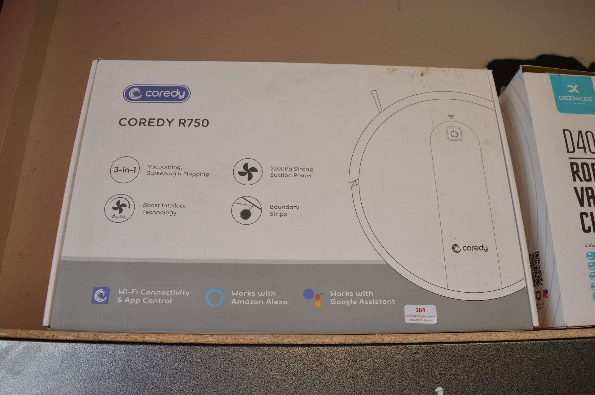 *Coredy R750 Robot Vacuum Cleaner